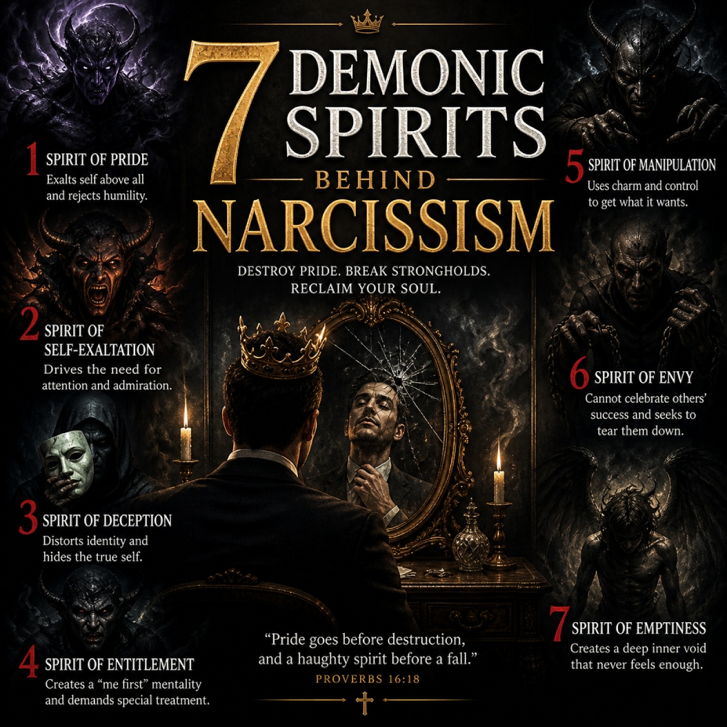 7 Demonic Spirits Behind Narcissism