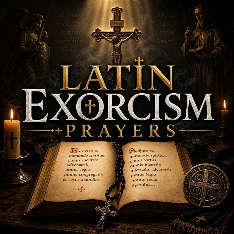 Latin Prayers for Protection from Evil Spirits